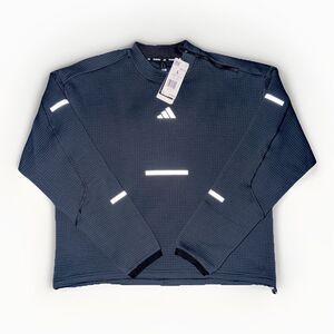 Adidas CLIMAWARM Adi365 Running Crewneck Logo Reflective Moisture-Wicking